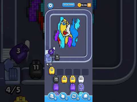 Pixel Flow Level 2444 Walkthrough