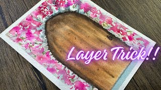 How to Paint a Magical Door with Flowers in 30 Minutes!