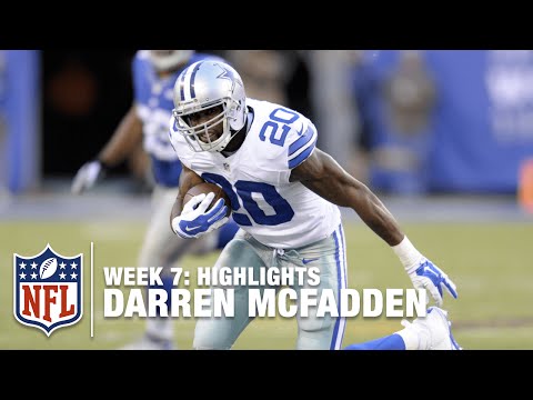 Darren McFadden Highlights (Week 7) | Cowboys vs. Giants | NFL