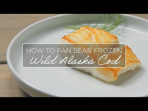 How to Pan Sear Frozen Wild Alaska Cod