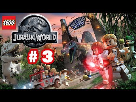 Lego Jurassic World Gameplay Walkthrough Part 3 -No Commentary-
