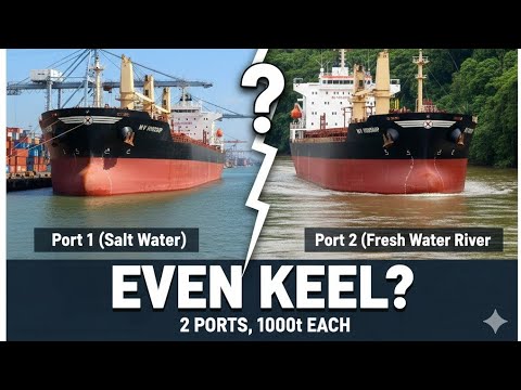 Naval Arch Phase 1: Jan 2025 Q2 Solved | MV Hindship Stability |Chief mate exam|1MFG |2MFG |MMD exam