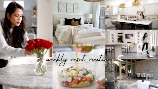 Weekly Reset Routine, Let’s spend the day together cleaning and cooking MissLizHeart