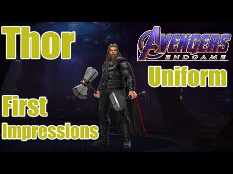 Thor's Endgame Uniform First Impression and Thoughts (MFF)