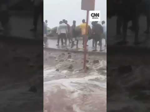 Ciclone Arnab provoca chuvas intensas e transtornos na Índia