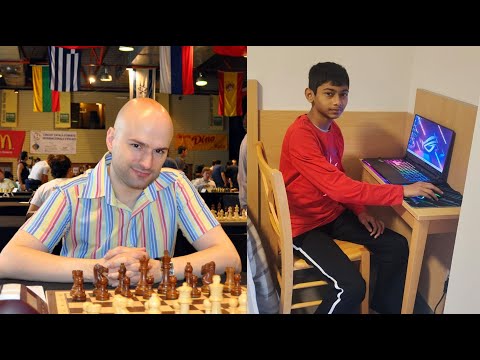 13-year-old Mohd. Imran plays a brilliant game against Spanish GM Marc Narciso Dublan