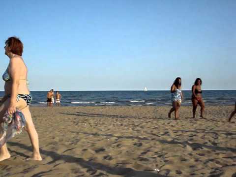 Jesolo 2012 am Meer Sonne Strand und gute Laune