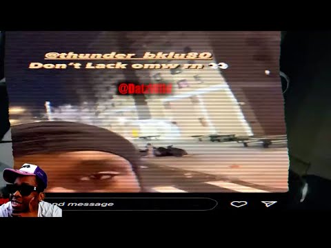 Kay Flock Mans Thunder Bklu Pulls Up To Nesty Floxks Hood On Live With Him! To Make A Track !😳