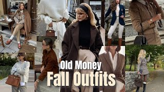 Old Money inspired Fall outfits 👢8 outfits