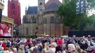 Andre Rieu  Pre Concert in Maastricht 9th July 2015-  Seventy Six Trombones