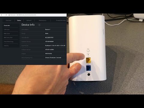 Nokia WiFi Beacon 2 Web Admin Interface
