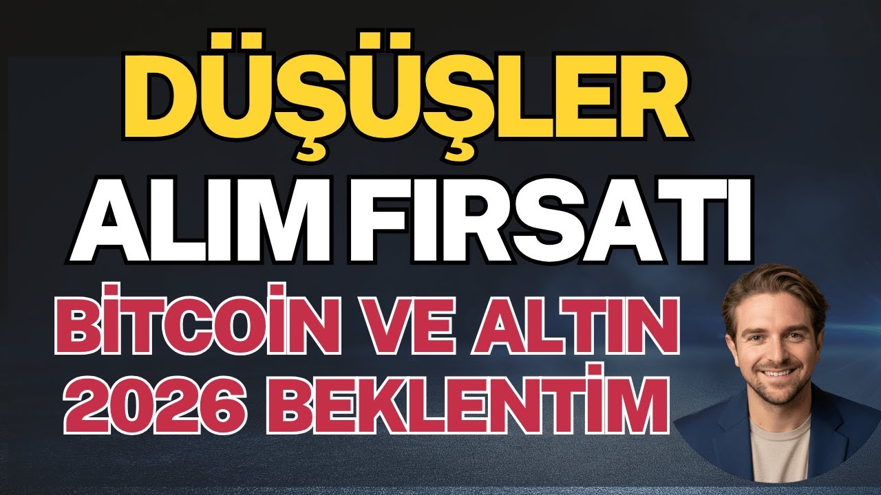Düşüşler Alım Fırsatıdır & Bitcoin ve Altın Beklentim