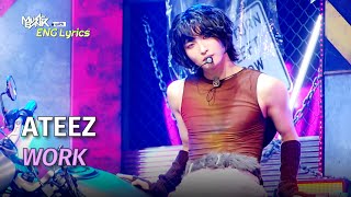 Download lagu ATEEZ (에이티즈) - WORK [Lyrics] | KBS WORLD TV 240531 mp3