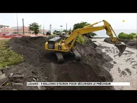 Reportage mesures Lahars au Prêcheur