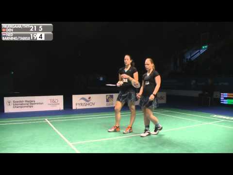 Badminton - Fruergaard / Thygesen vs Barning / Tabeling (WD, Final) - Swedish Masters 2016