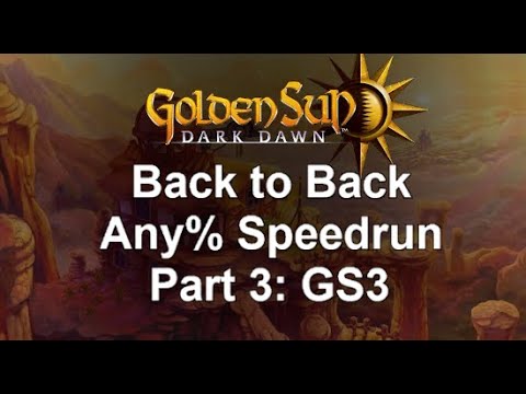 Golden Sun Series Any% Speedrun Part 3 (GS:DD) [World Record?]
