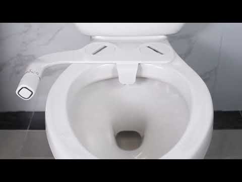 BIDÉ NO ELÉCTRICO SAMODRA ACCESORIO PARA INODORO CON PRESIÓN DE AGUA AJUSTABLE