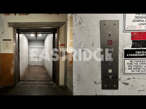 Montgomery Square Button Hydraulic Freight Elevator #3 - Eastridge Center - San Jose, CA