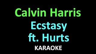 Calvin Harris - Ecstasy ft. Hurts (Karaoke - Lyrics)