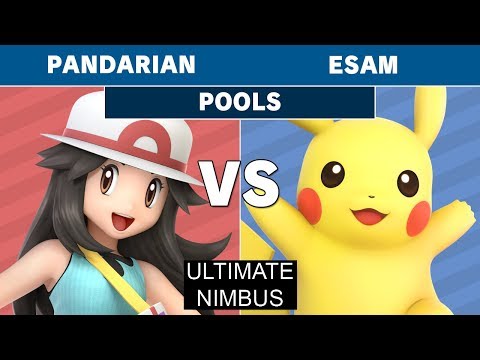 Ultimate Nimbus - Pandarian (PKMN Trainer) Vs. ESAM (Pikachu) Pools - Smash Ultimate