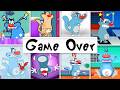 Evolution Of Oggy And The Cockroaches Games Death Animations Game Over Screens