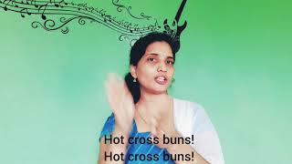 Hot cross buns &amp; finger family action rhymes| kindergarten rhymes