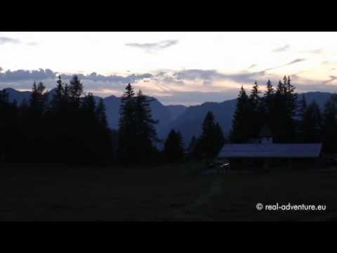 Abendstimmung Sonnenuntergang am Watzmann - Abenteuer Alpin 2011 (Folge 1.4)