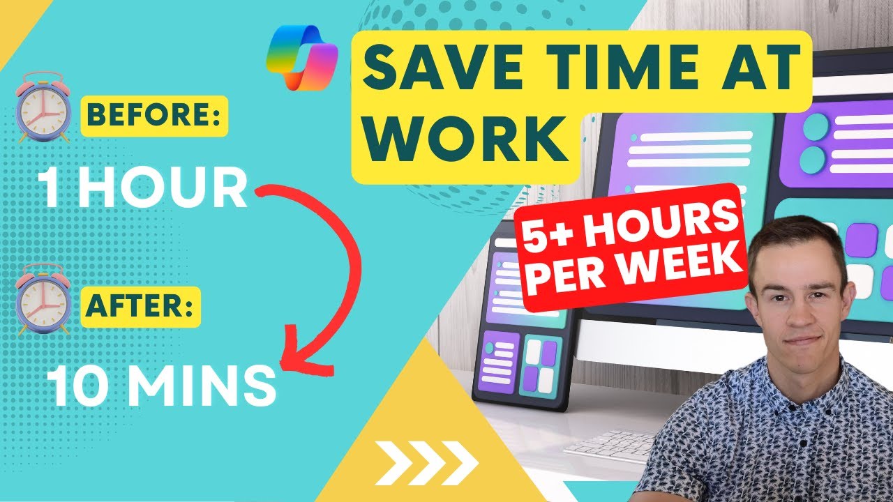 How I save over 5+ hours per week at work using Microsoft Copilot | Tutorial