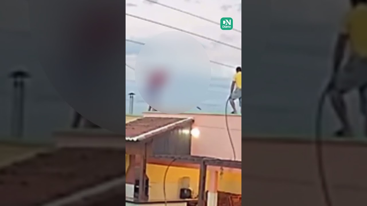 Imagem da notícia Homem sofre descarga elétrica, cai de telhado e fratura a coluna em Jaguaruana