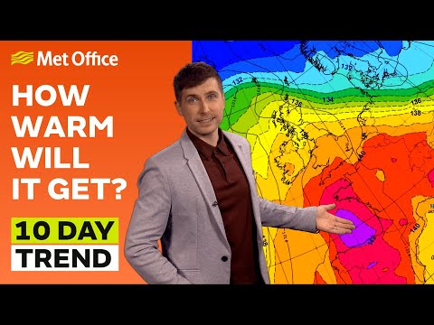 10 Day Trend 04/10/2023 – How long the warmth will last – Met Office weekly weather forecast UK