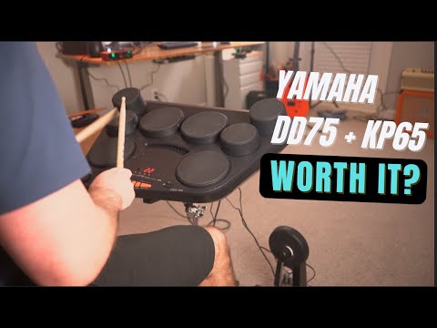 Yamaha DD75 Drum Kit + KP65 Kick Tower: Worth it?