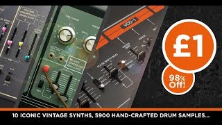 Video thumbnail for Wave Alchemy Synth Drums - No Brainer Deal! by Loopcloud
