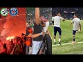 Messi And Neymar Shocked By Completely Crazy Fans In Israel Maccabi Haifa Vs PSG