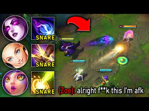 WE PLAYED THE WHOLE SNARE FAMILY AND HAD AN 8 SECOND BIND (FT. IOKI) - League of Legends