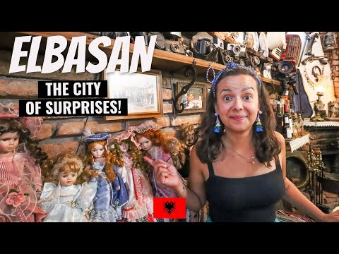 INCREDIBLE TRADITIONAL ALBANIAN FOOD & feeling like locals in ELBASAN, ALBANIA 🇦🇱