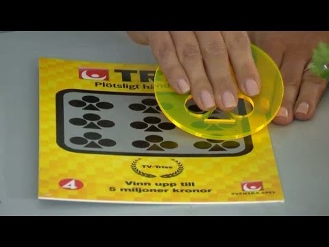 Hanna skrapar Triss - Nyhetsmorgon (TV4)