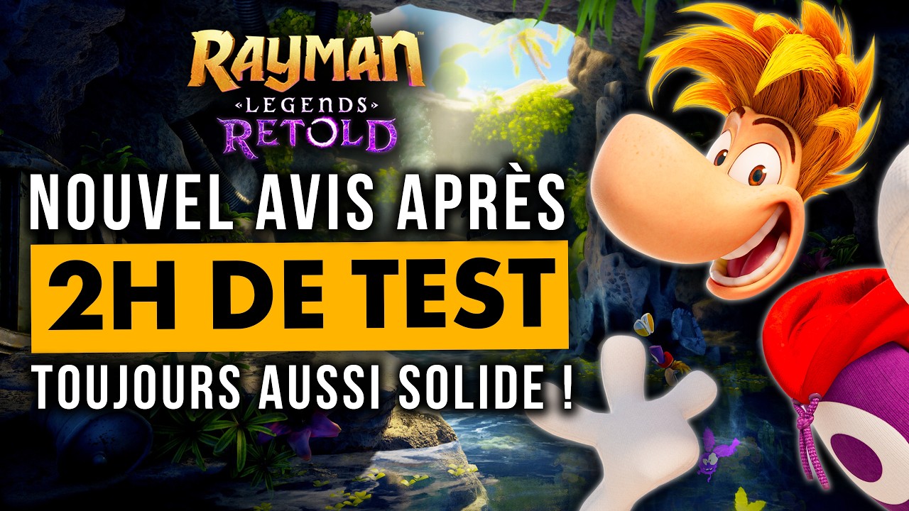 Rayman Legends Retold : J'y ai (RE)JOUÉ pendant 2H et c'est ENCORE MIEUX qu'avant ! 💥