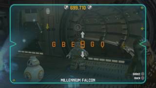 Lego Star Wars: The Force Awakens - Character  Unlock Codes