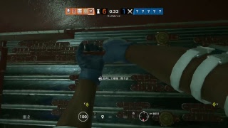 ［R6S］　ダイヤ帯クラン戦！！　マイク変えました