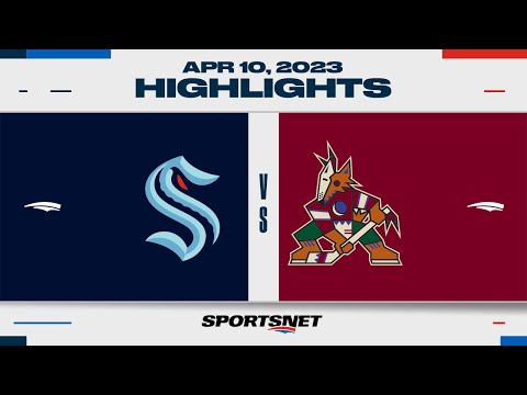 NHL Highlights | Kraken vs. Coyotes - April 10, 2023
