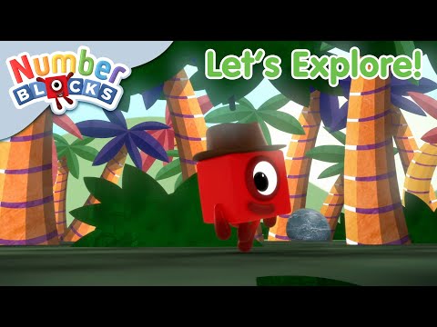 Let's Explore! | Numberblocks 1 Hour Compilation | 123 - Numbers Cartoon For Kids