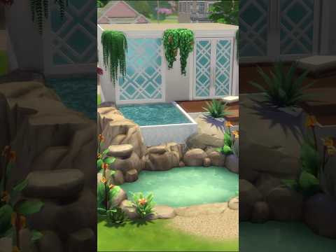 How to pimp your Pool in the Sims 4 #game #sims #sims4 #thesims4 #shorts #pool