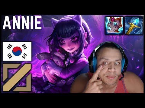 ❄️ Tyler1 KOREA CHALLENGE DAY 3 | Annie Mid In Korea | Autofill To Challenger | Season 12 ᴴᴰ