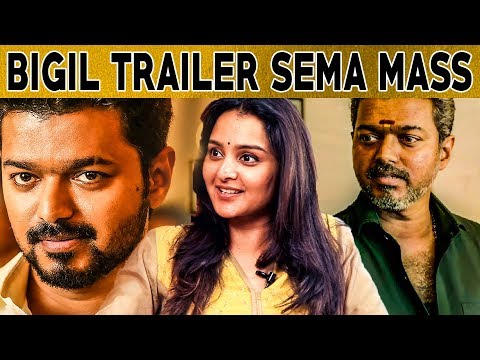 Manju Warrier About BIGIL Trailer| Exclusive Interview | Dhanush | Vetrimaaran | #Nettv4u