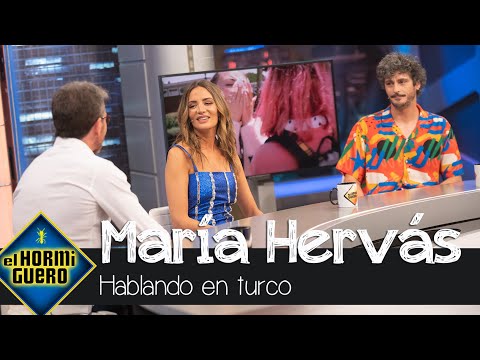 María Hervás sabe hablar en turco - El Hormiguero