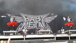 Babymetal - Onedari Daisakusen [Live at Rock Im Revier 2015-05-30]