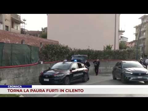 CRONACA. TORNA LA PAURA FURTI IN CILENTO
