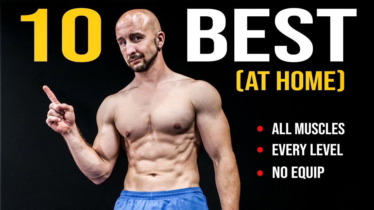 TOP 10 Exercises to Get Fit At Home!