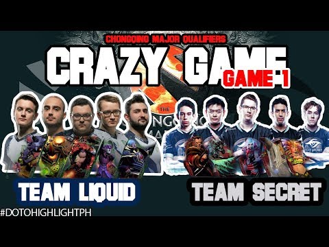 **CRAZY GAME** TECHIES MIRACLE!! GH INVOKER!! vs SECRET!! Chongqing Major!