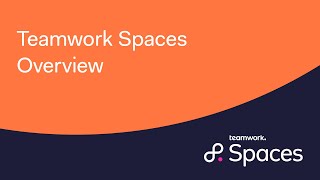 Teamwork Spaces YouTube Video